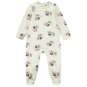 Βελούδινος υπνόσακος με σχέδιο φαντασίας για μωρό κορίτσι 