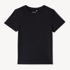 Κοντομάνικο μπλουζάκι μονόχρωμο για αγόρι 