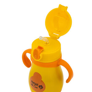 Θερμός μπουκάλι ανοξείδωτο "We Care" Yellow Duck 300ml 