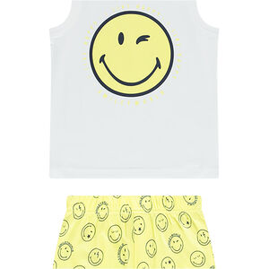 Pyjama 2 pièces débardeur + short SmileyWorld pour garçon 