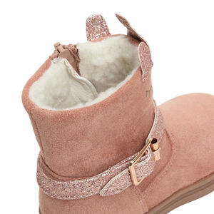 Μποτάκια με εφέ irisé print μονόκερος και λεπτομέρειες με glitter για κορίτσι 