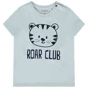 Κοντομάνικο μπλουζάκι με φαντεζί σχέδιο για bebe αγόρι 