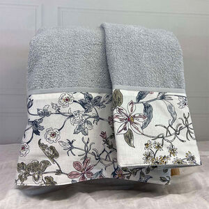 Σετ Πετσετες 2Τμχ Flower Garden 