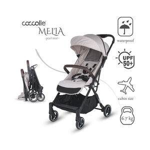 Καρότσι Με Αυτόματο Κλείσιμο Coccolle Melia/Pearl Mist 