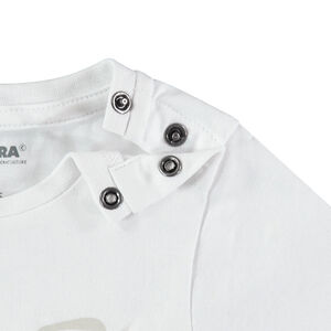 Μπλουζάκι κοντομάνικο από οργανικό βαμβάκι με τυπωμένο σχέδιο  