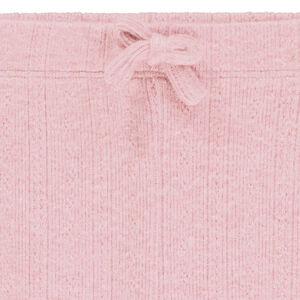 Καλσόν côtelé με φιόγκο για bébé κορίτσι 