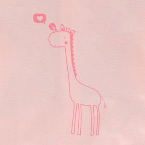 Φορμάκι από jersey με φαντεζί σχέδιο για bebe κορίτσι 