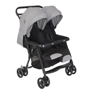 Καροτσι Διδυμων  Graco Duorider Lightweight Double Pushchair Steeple Gray- 