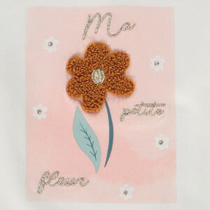 T-shirt μακρυμάνικο από jersey με φαντεζί print για bebe κορίτσι 