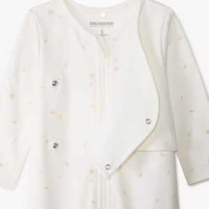 Φορμάκι με φερμουάρ και σχέδιο effet 2-σε-1 για μωρό 