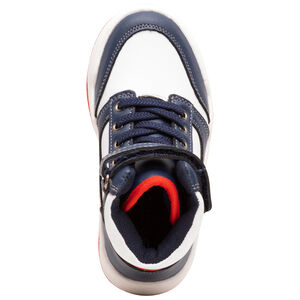 Τρίχρωμα μποτάκια με κορδόνια και βέλκρο, από 28 έως 35 