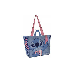 Τσάντα Παραλίας Stitch Με Διπλό Χερούλι 