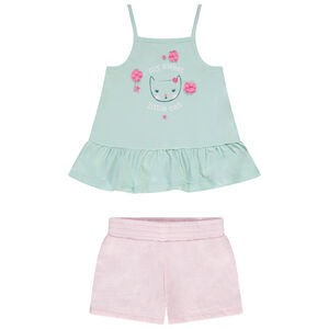 "Σετ 2 τμχ. με patches εφέ πέταλα 3D για μωρό κορίτσι" 