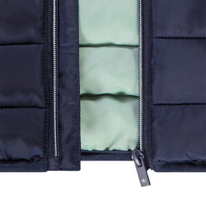 Μπουφάν με κουκούλα matelassée για αγόρι 