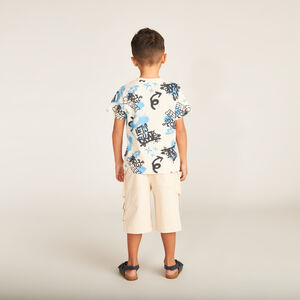 Βερμούδα cargo από twill για αγόρι 