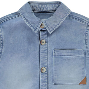 Πουκάμισο denim με τσέπες για αγόρι 