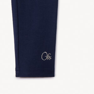 Σετ από 2 μονόχρωμα κολάν jersey για κορίτσι 