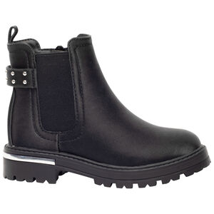 Μπότες με chunky σόλα και λουράκι με ραβδώσεις για κορίτσι 