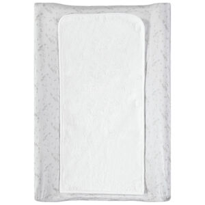 Housse de matelas à langer en satin de coton Le jardin de Lila 