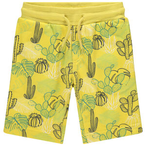 Βερμούδα molleton εμπριμέ 