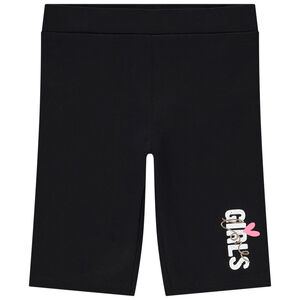 Ποδηλατικό μονόχρωμο με φαντεζί λεπτομέρεια στο κάτω μέρος για κορίτσι 