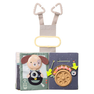 Βιβλίο Βρεφικό Για Παιχνίδι Στο Αυτοκίνητο Με Πολυαισθητιριακές Δραστηριότητες 