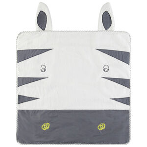 Κάλυμμα από ποπλίνα και σέρπα με σχέδιο ζέβρας 