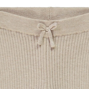 Λεγκινγκ πλεκτό με ριγέ εφέ για κορίτσι 