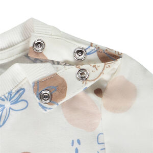 Ensemble 2 pièces avec salopette courte pour bébé garçon 