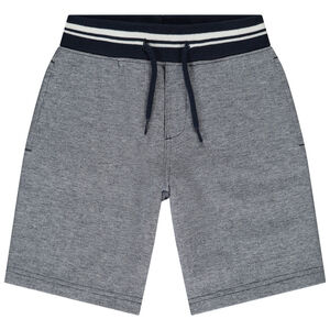 Βερμούδα από πλεκτό με εφέ χινέ για αγόρι 