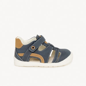 Σανδάλια velcro με σε contrast τμήματα για bebe αγόρι 