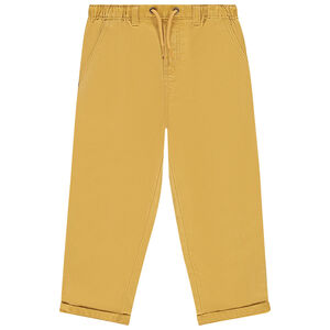 Παντελόνι σε μονόχρωμο ύφασμα για μωρό αγόρι 