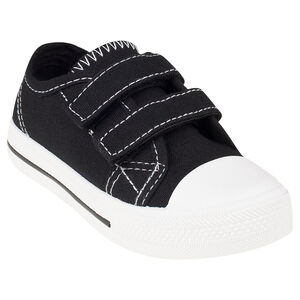 Baskets basses en toile à scratchs du 28 au 35 