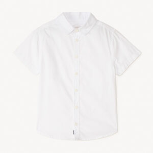 Πουκάμισο κοντομάνικο, λείο από ποπλίνα για αγόρι 