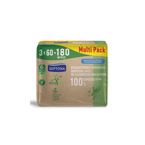Μωρομάντηλα Eco Life (3x60τεμ) 180τεμ. Septona 