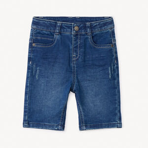 Βερμούδα effet jean τσαλακωμένο για bebe αγόρι 