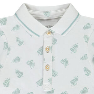 Πολο κοντομάνικο με σχέδιο φοίνικες για μωρό αγόρι 