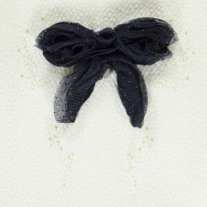 Γιορτινό φόρεμα 2 σε 1 bi-matière για bebe κορίτσι 