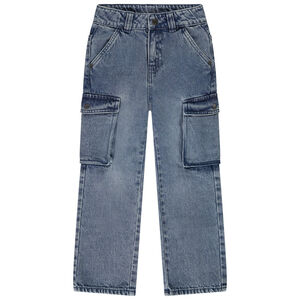 Τζιν cargo σε denim για αγόρι 