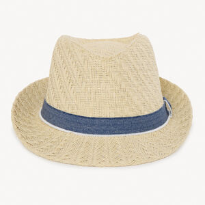 Καπέλο τριπλό σε καλαμπόκι με κορδέλα για αγόρι 