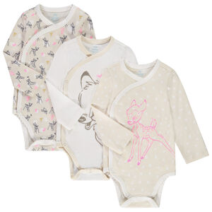 Σετ από 3 bodies μακρυμάνικα jersey σχέδιο Bambi Disney για bebe αγόρι Main Σετ από 3 bodies μακρυμάνικα jersey σχέδιο Bambi Disney για bebe αγόρι