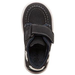 Μοκασίνια με αυτοκόλλητο velcro και διακοσμητικά κορδόνια γύρω από τον αστράγαλο 