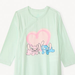 Σετ 2 γιακάδων σε σύσταση jersey Stitch & Angel Disney για κορίτσια μωρά. 