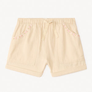 Βρακάκι από ύφασμα με κέντημα καρδιάς για κορίτσι μωρού 