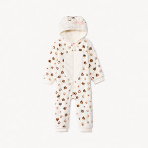 Surpyjama en sherpa avec capuche fantaisie pour fille 