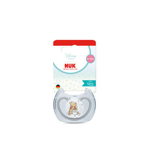 Πιπίλα Σιλικόνης Perfect Match Air Disney Winnie The Pooh 6-18m Grey Nuk  