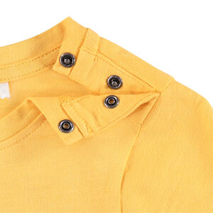 T-shirt μακρυμάνικο βαμβακερό print scooter 