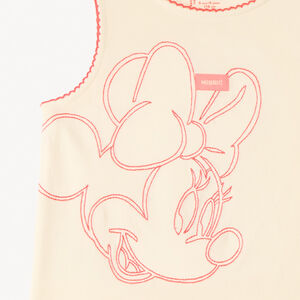 Απλό βαμβακερό μπλουζάκι Minnie Disney κορίτσι μωρό 