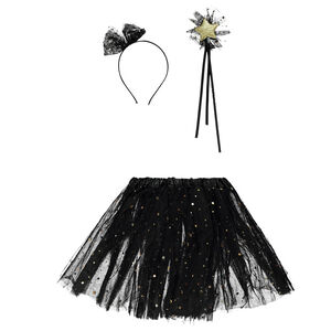 Σετ κοστουμιού 3 τεμαχίων από τούλι με αστέρια για κορίτσι 