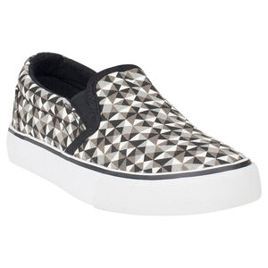 Χαμηλά αθλητικά παπούτσια με λάστιχο από ύφασμα με γραφικό σχέδιο 